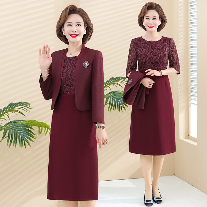 喜女秋装婚礼礼服婚宴十月份新款洋气红色女装装高贵旗袍裙婚庆