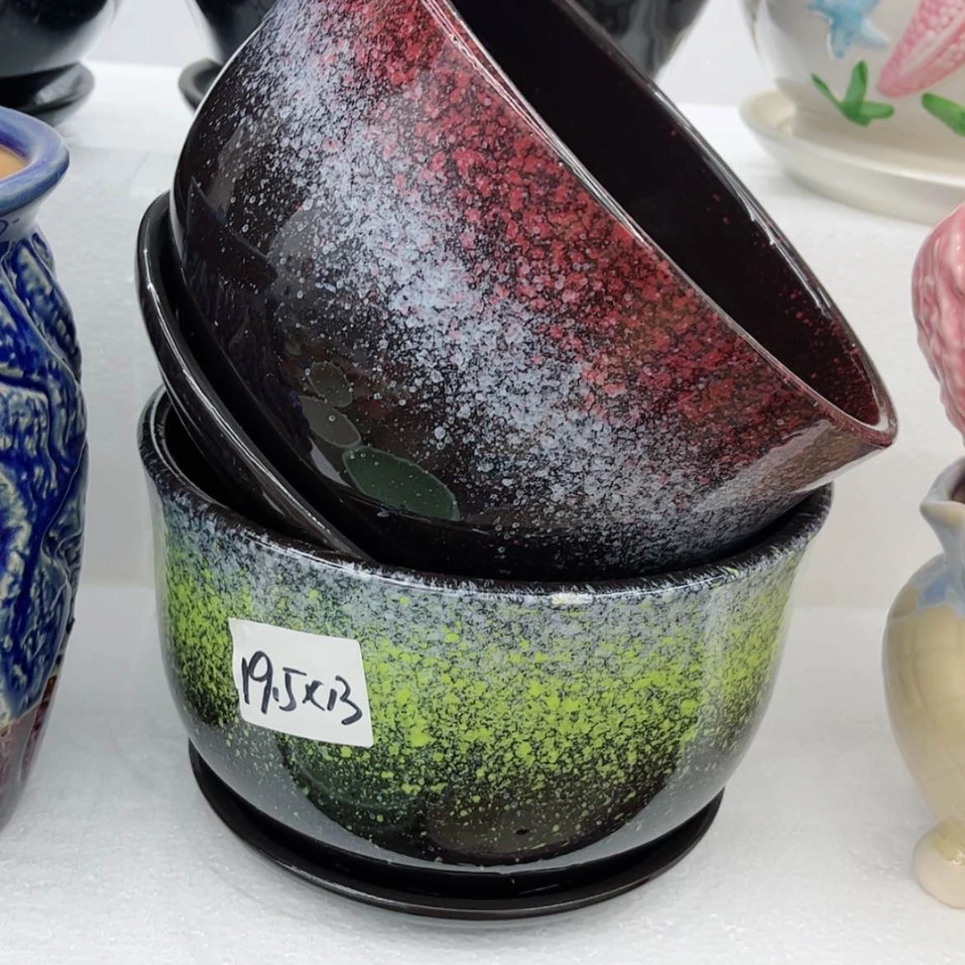 【闪购商品】陶瓷多肉绿植陶瓷花盆