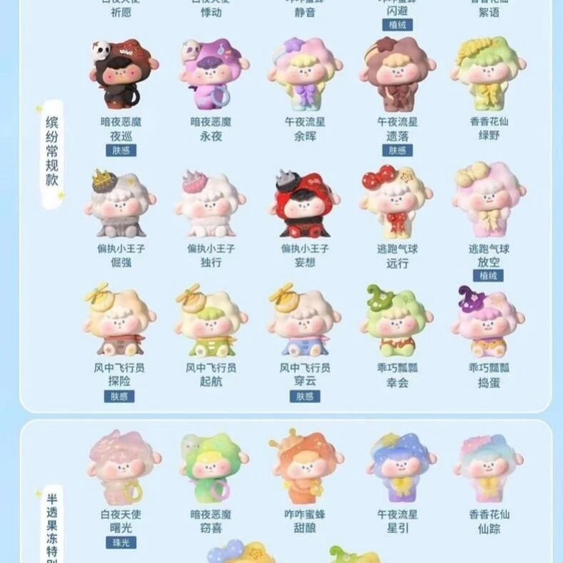 【代拆】迪咩咩假如我会飞系列萌粒系列盲盒