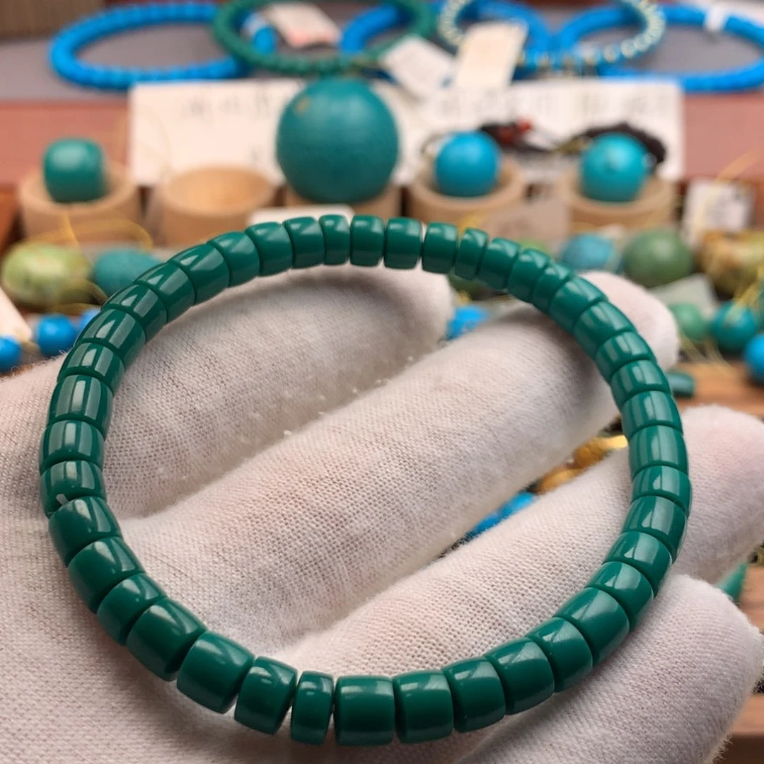 绿松石未镶嵌绿松石6.5m