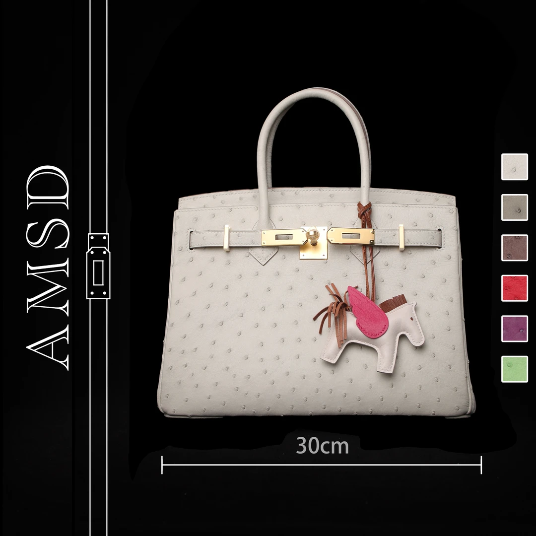 AMSD高奢鸵鸟皮女包高端女包3031T-6/MAFEIMG