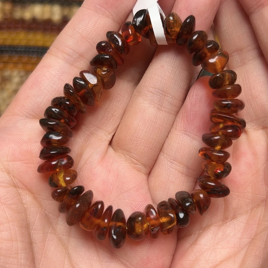 琥珀未镶嵌裸石抚顺琥珀30123