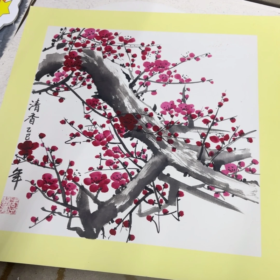 国画50-50卡纸作品童