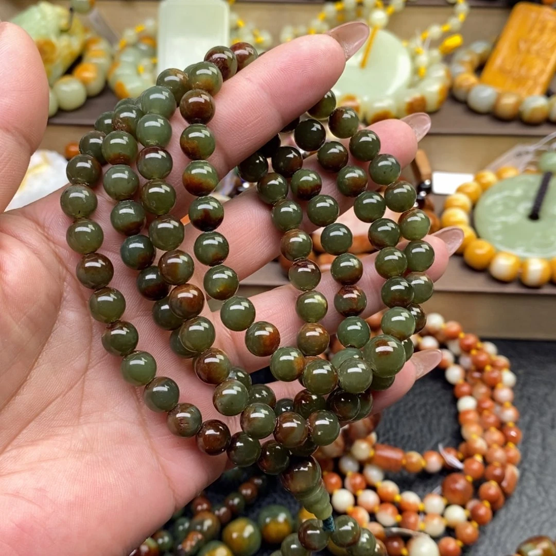 透闪石质玉未镶嵌手链