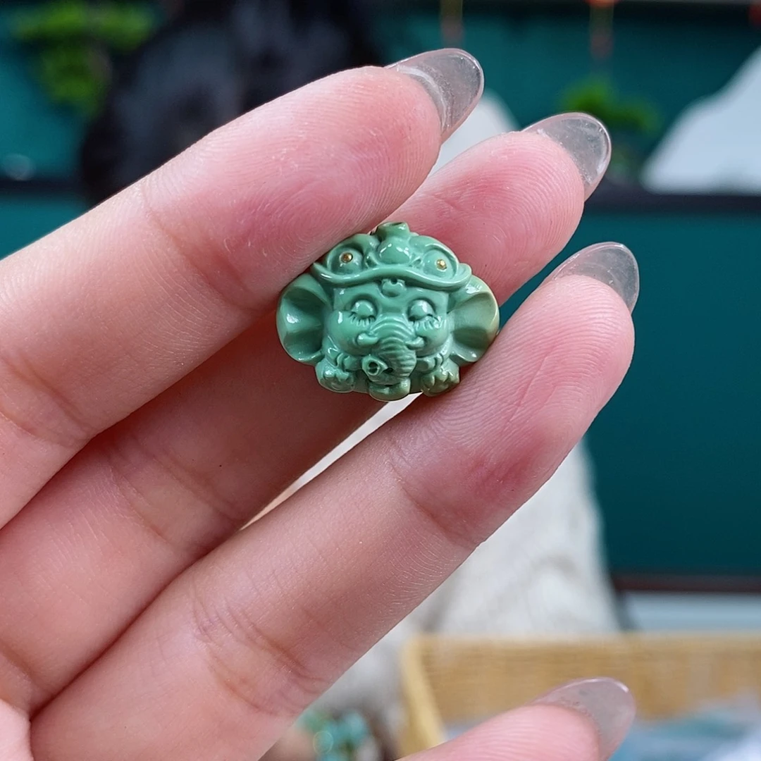 绿松石珠宝奇石未镶嵌