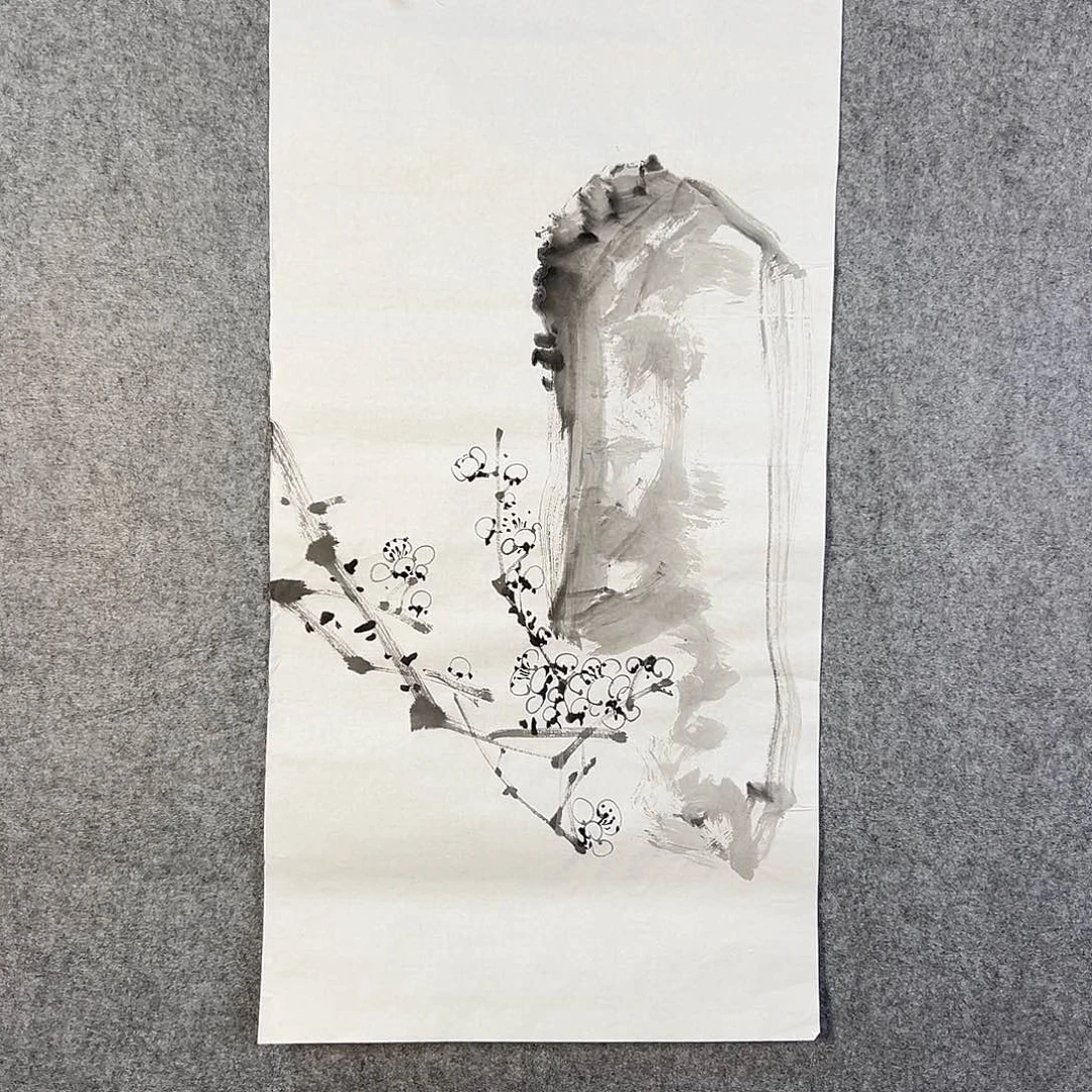 国画537 牡丹等植物生长于这里生长