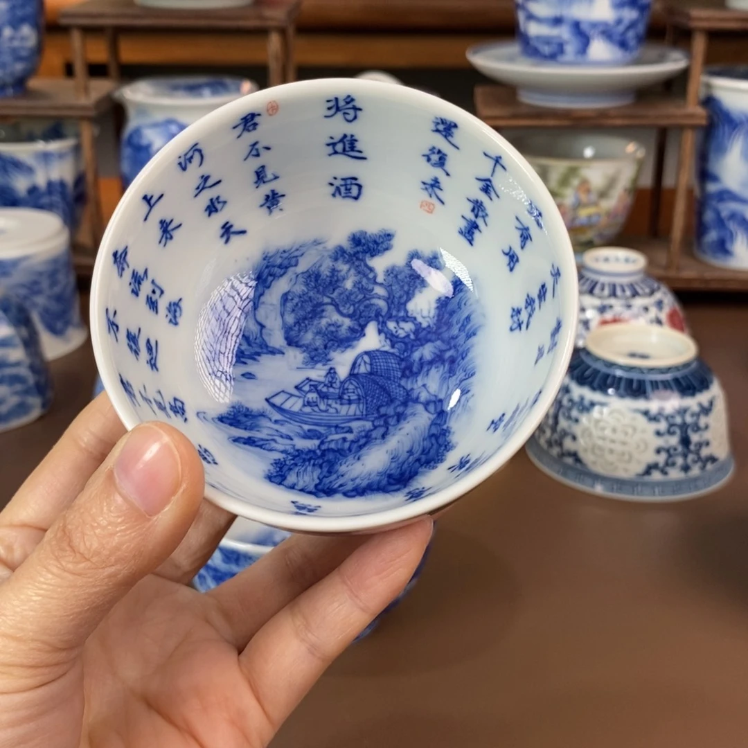 景德镇陶瓷手工手绘