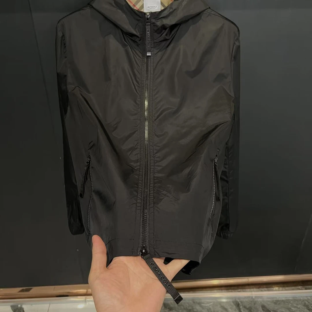 35039男士春款高品质时尚连帽外套