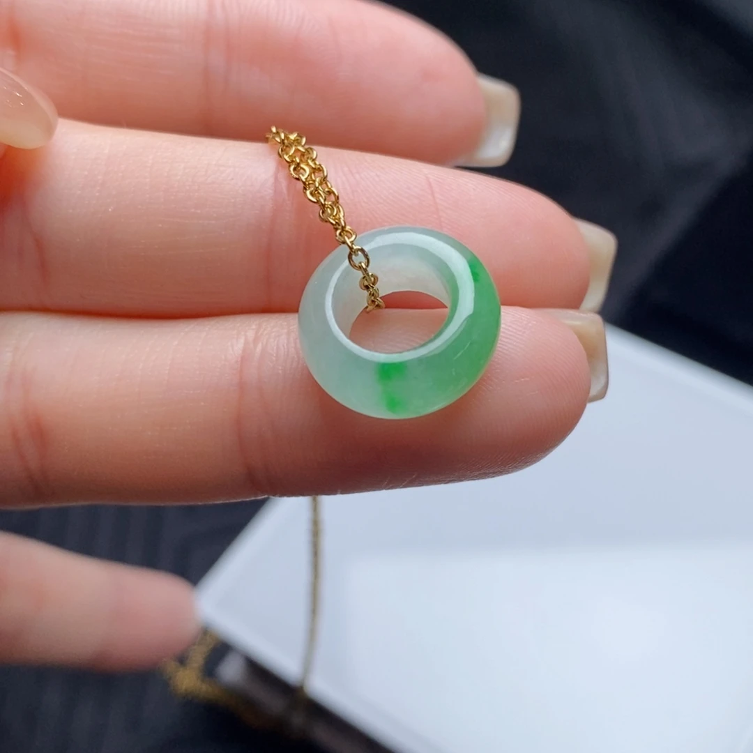 翡翠未镶嵌吊坠(不含链)轮胎圈