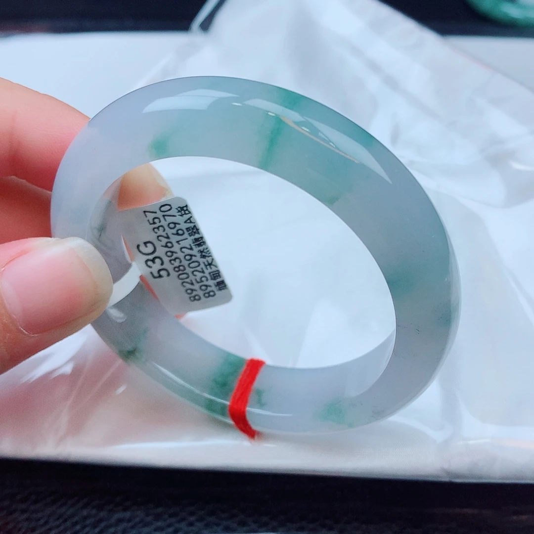 翡翠未镶嵌手镯天然缅甸翡翠A货手镯
