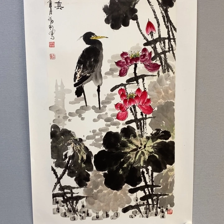 国画亲笔手绘原创