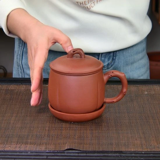 茶杯紫砂高货放漏