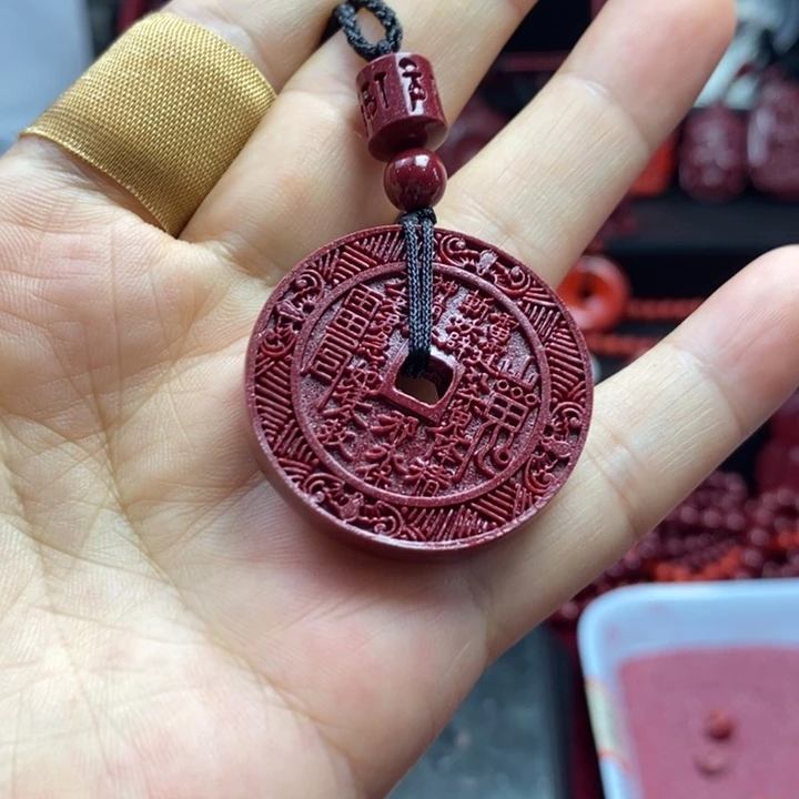 天然辰砂朱砂饰品