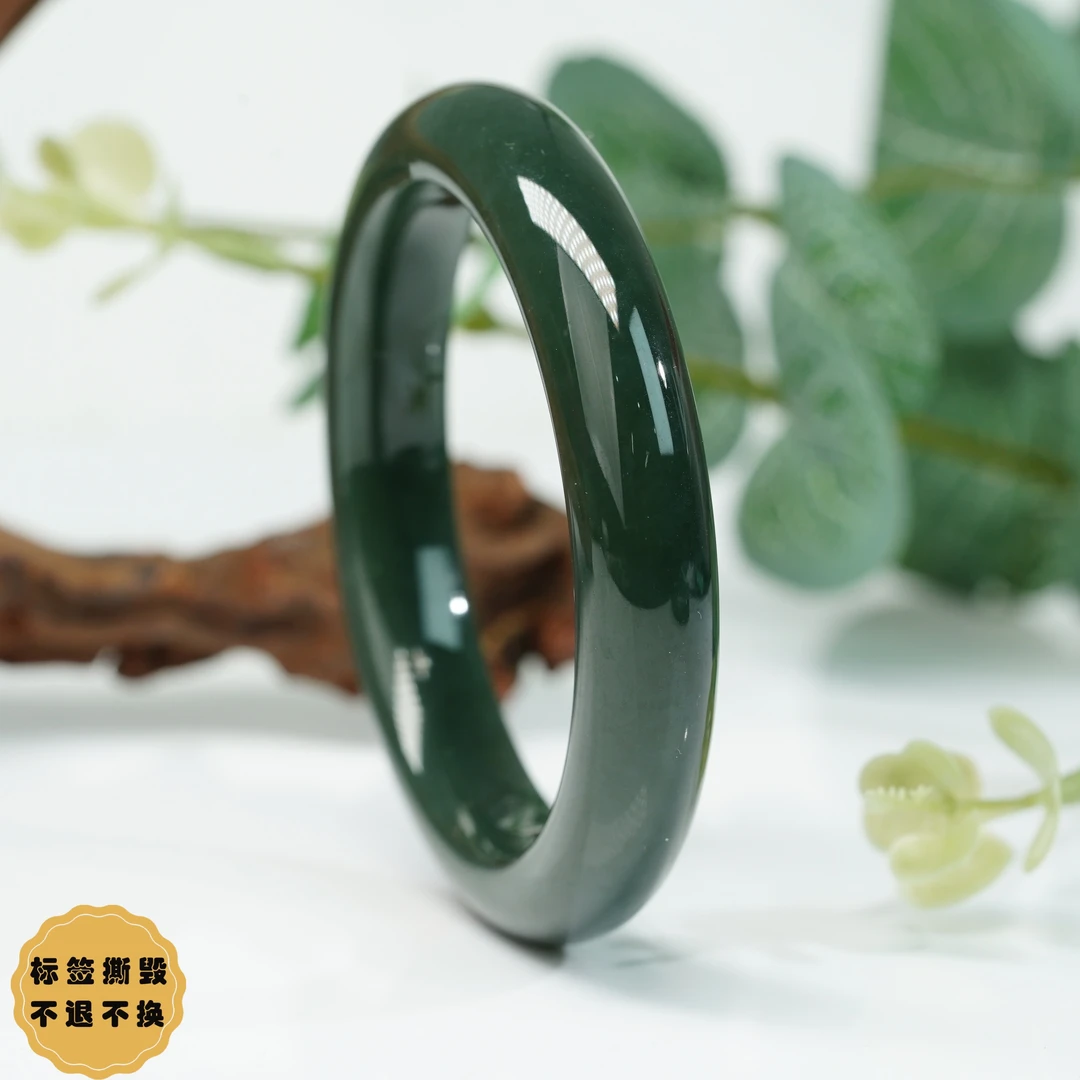 【小北好物】和田玉手镯圈口54-63【多样性发一件】1-QH09X748