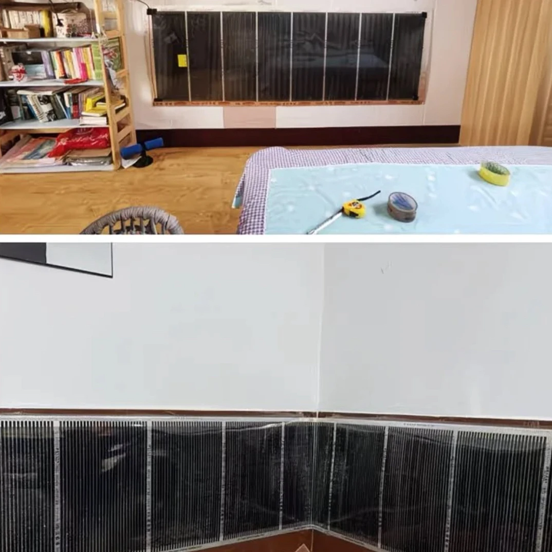 便携式取暖神器石墨烯电热膜插头款即插即用快速升温石墨烯电采暖