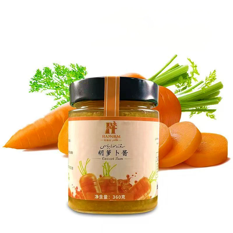 爆款胡萝卜果酱营养丰富savza murabbasi 早餐解馋泡水抹馕