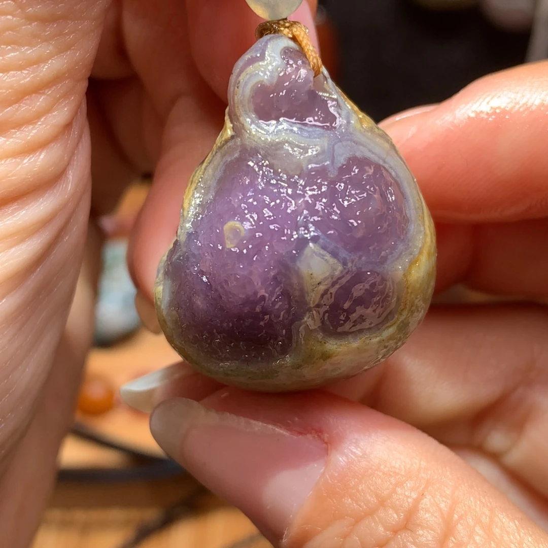 未镶嵌玛瑙/玉髓珠宝半成品