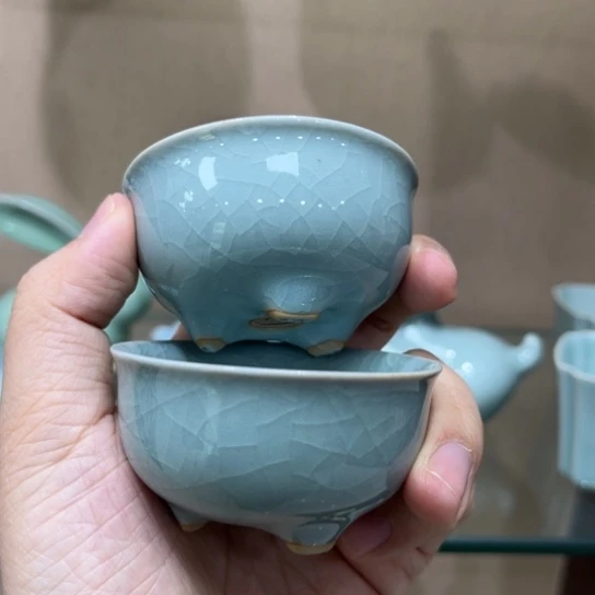 大宋甄选汝瓷茶器