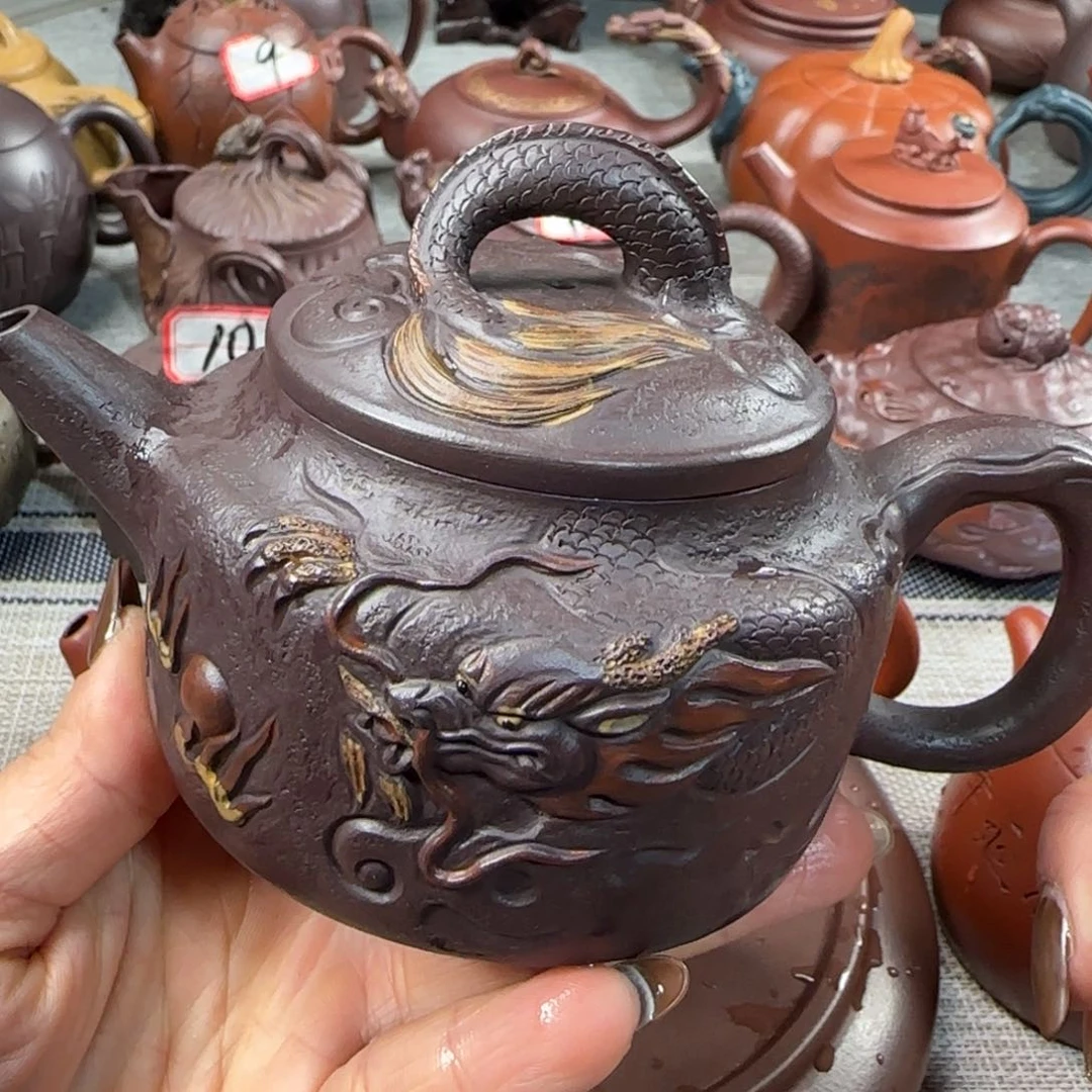 紫砂茶壶一****羯紫砂紫砂茶具