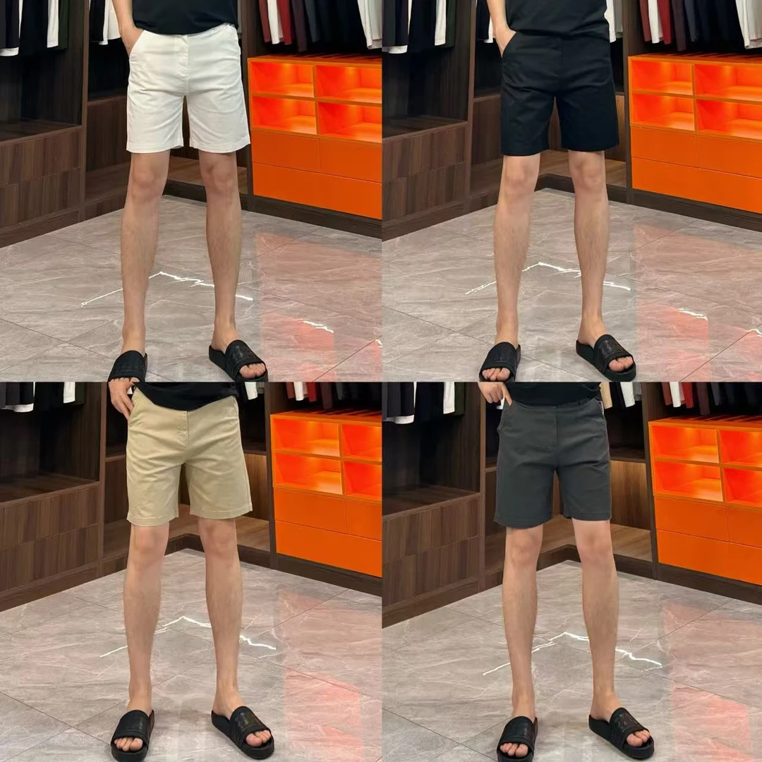 【短裤】夏季新款男士简约百搭净版”苏匹马棉“四色休闲短裤