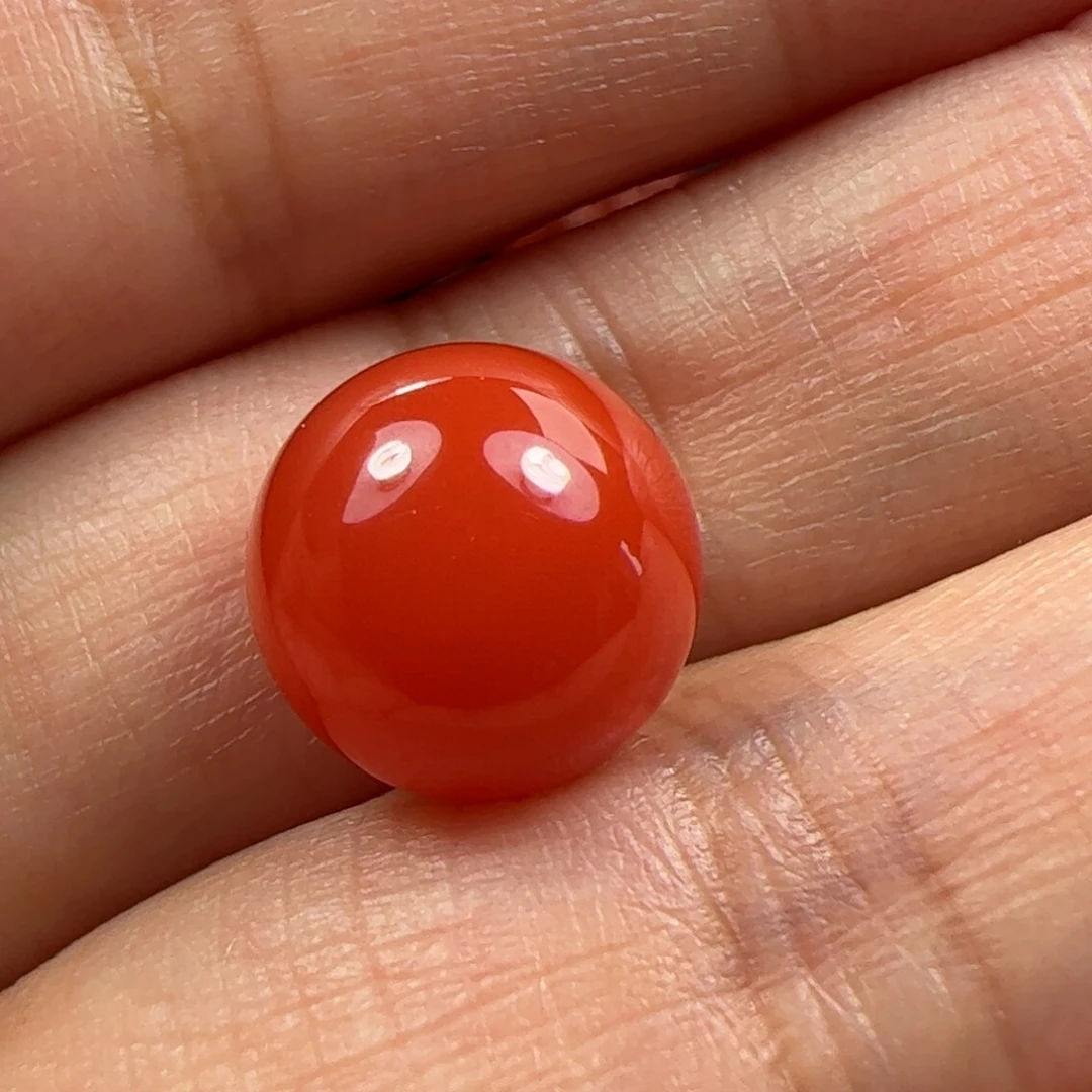 南红玛瑙珠子未镶嵌老*