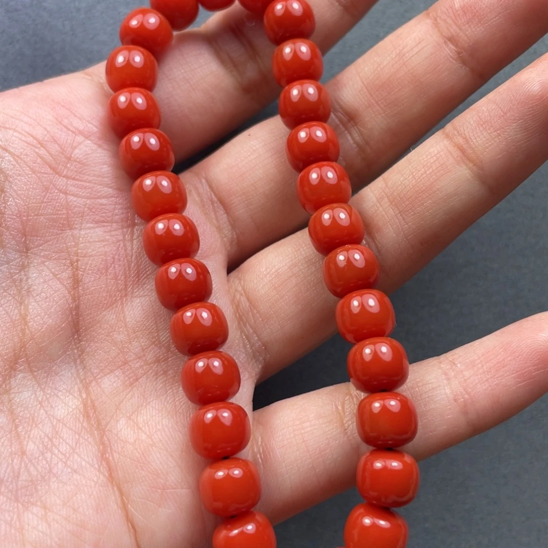 南红玛瑙未镶嵌配饰8mm