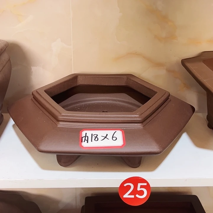 紫砂花盆丹****艺紫砂花盆