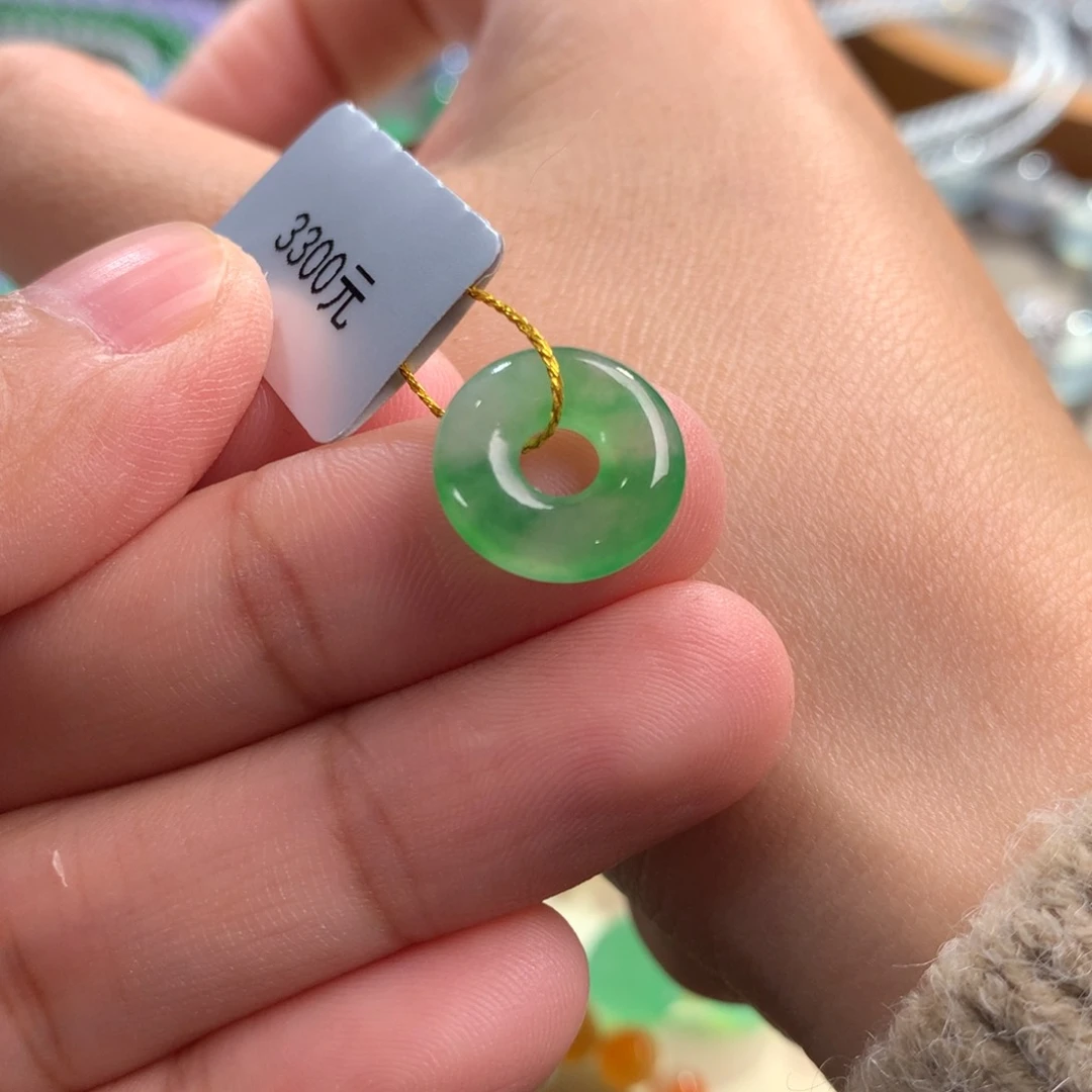 翡翠手链未镶嵌卡13～3