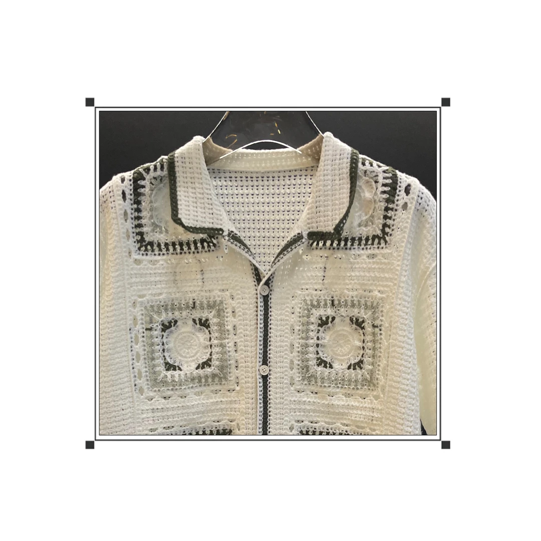 【肌理面料】夏季新款 男女Polo开衫 时尚百搭 老孙-MY05