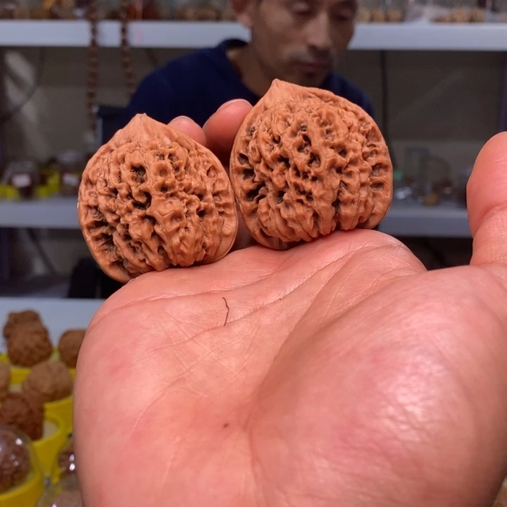 文玩核桃吊坠文玩核桃官帽45-46