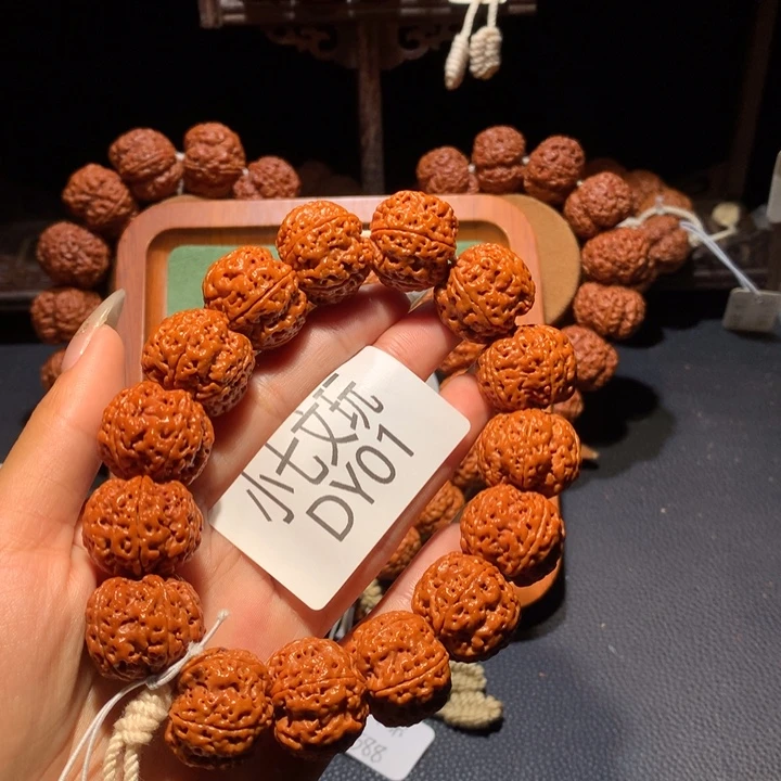 喜***多手串金刚菩提21+定制款无双梅花