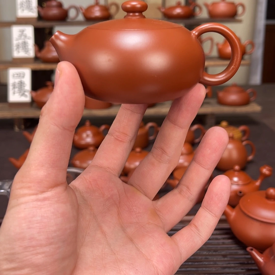 R***）紫砂茶壶扁西施125cc