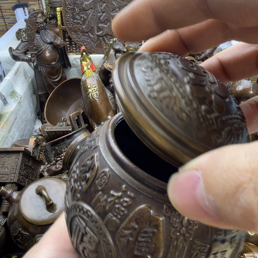 铜器工艺品办公室摆件