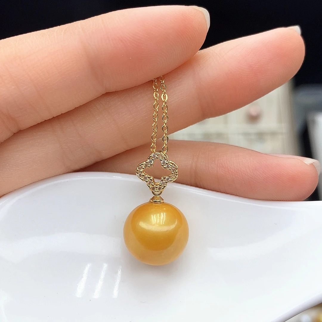 淡水珍珠合金颈饰