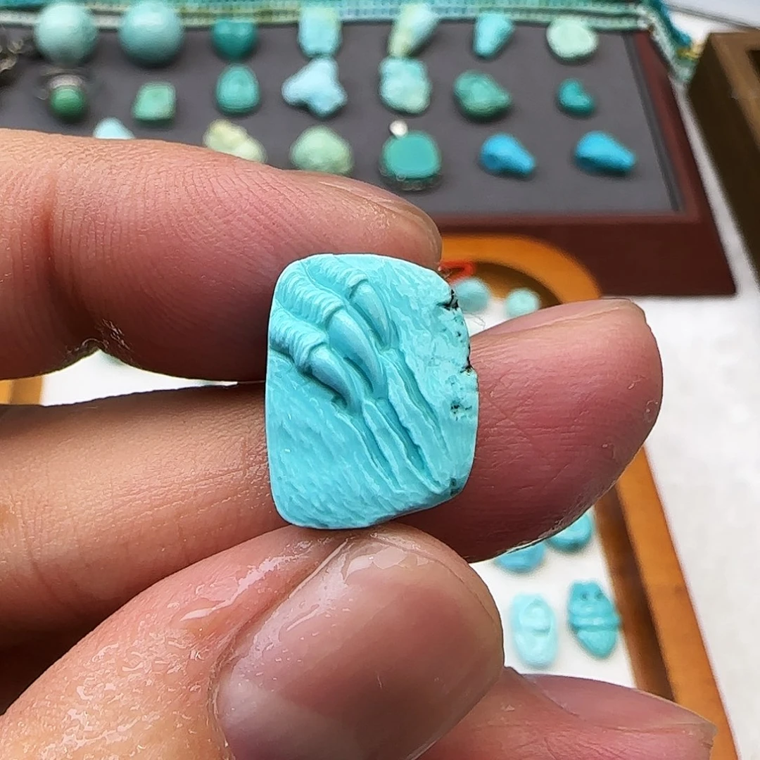 绿松石未镶嵌配饰