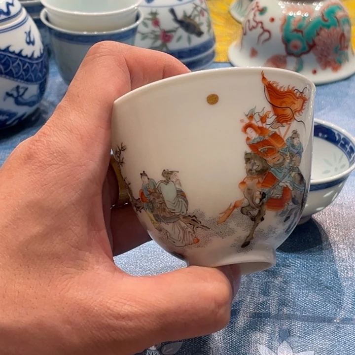 景德镇高温陶瓷杯子小*兽
