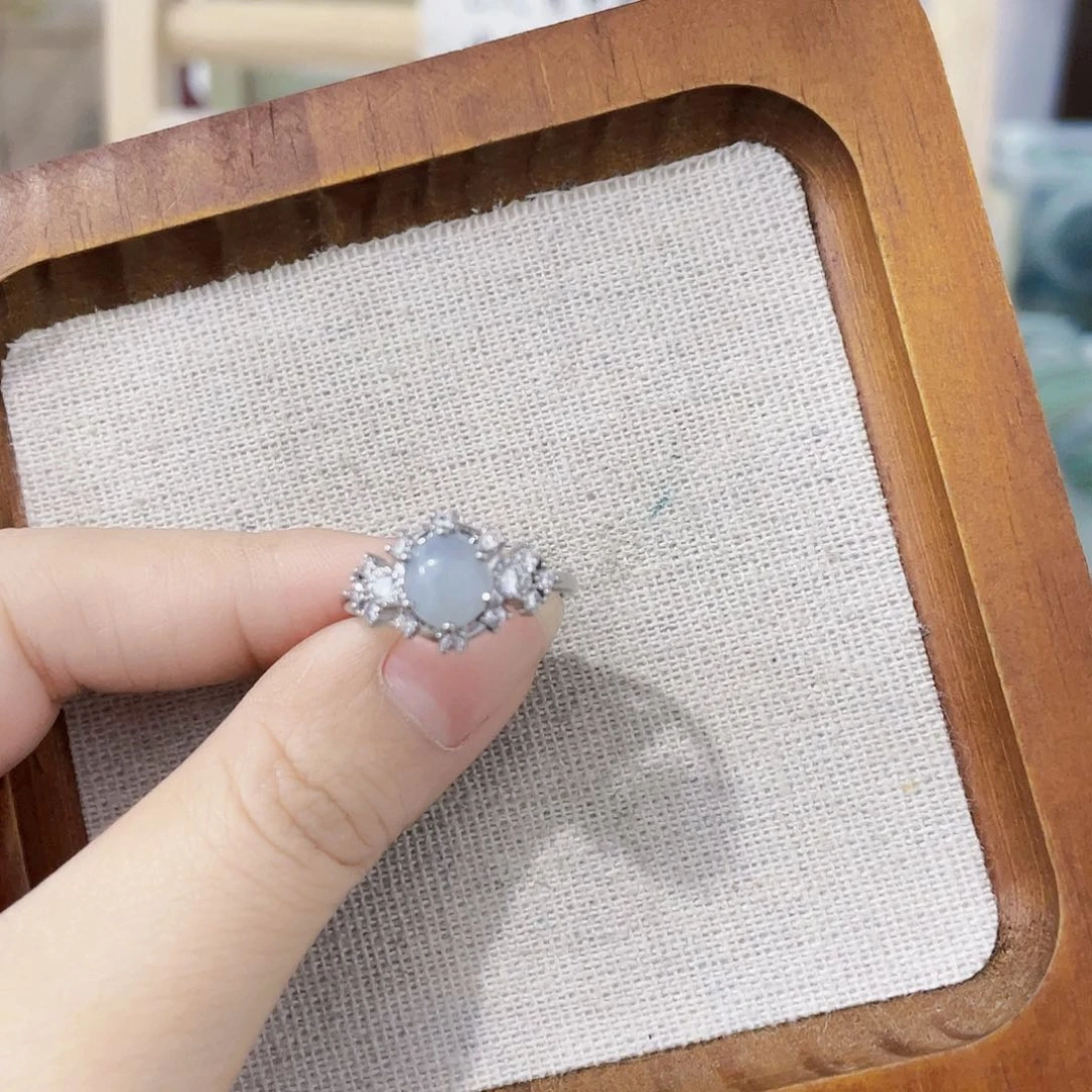 颈饰未镶嵌翡翠天然翡翠Ａ货