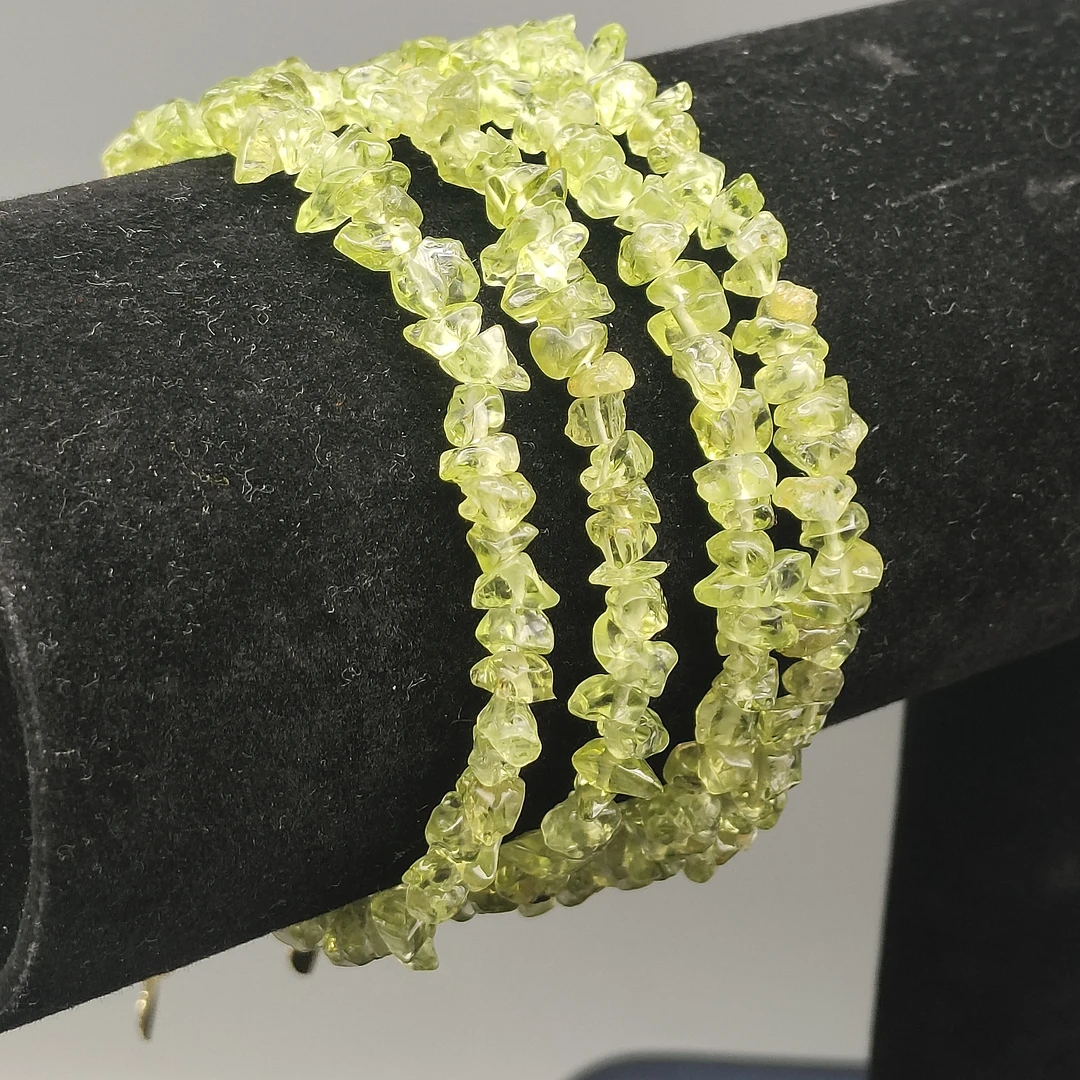 【老王好物优选】SP00057-天然橄榄石手串多样性发一