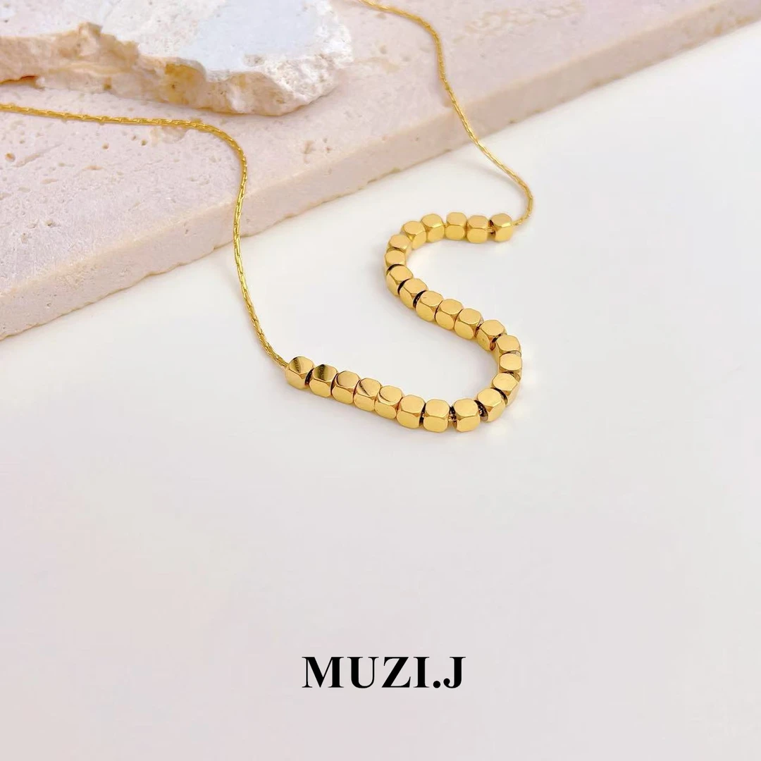 钛钢项链 【方糖项链】气质经典个性时尚精致轻奢百搭简约-A67