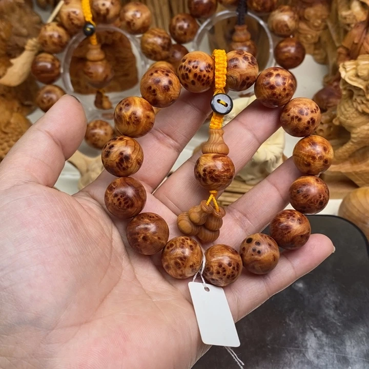 柏木崖柏瘤疤手串19