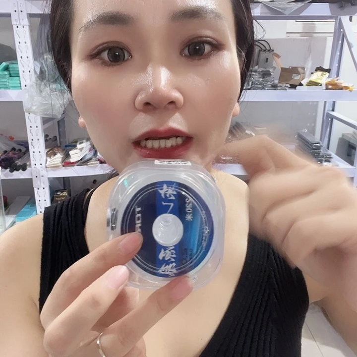 蓝盒透明子线0.6。.0.8。1.0。1.5。2.0发1盒