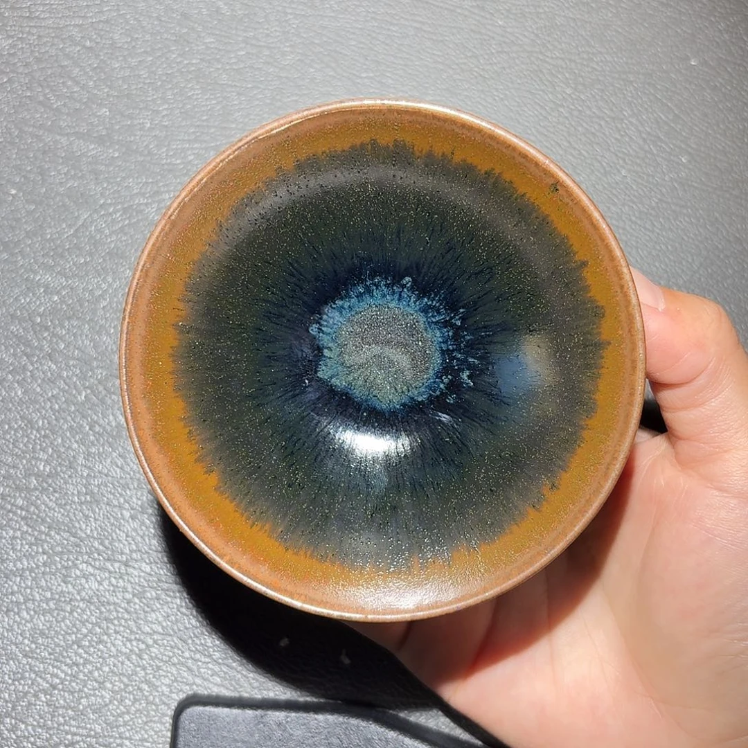 哦***—塑料平口建盏一个