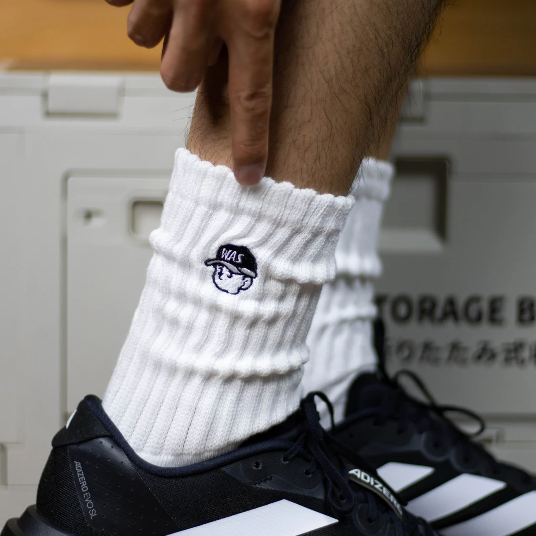 wassail原创小男孩毛圈堆堆袜cityboy精梳棉潮袜百搭休闲袜毛巾底