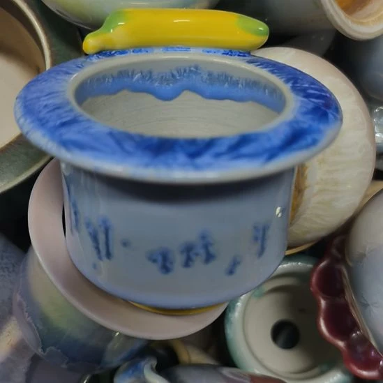 景德镇手工高温陶瓷：内6口高7