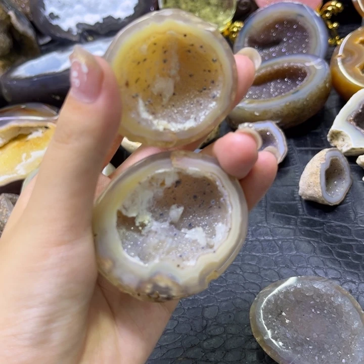 未镶嵌发饰水晶白晶盆