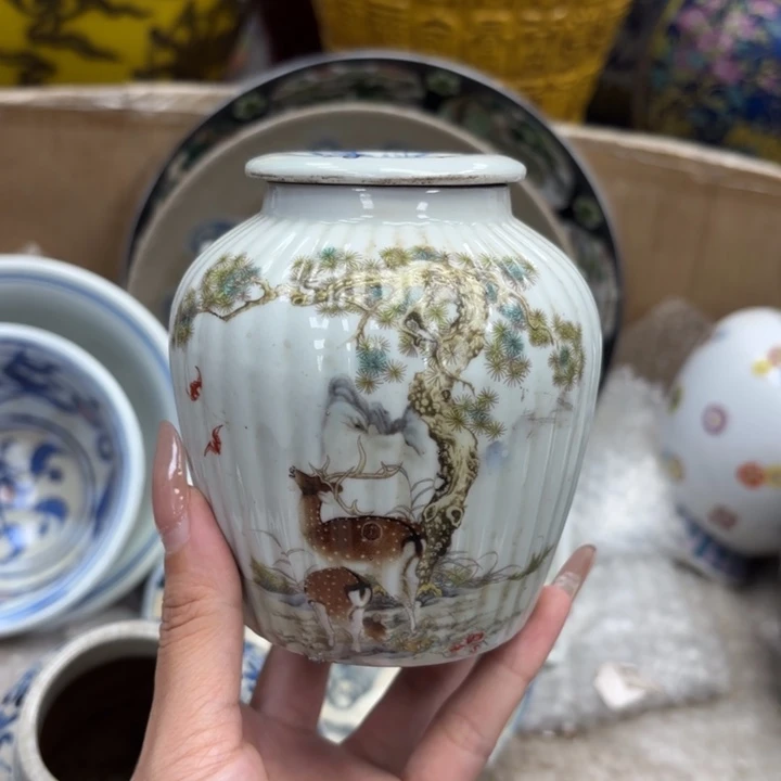 瓷片瓷器摆件瓷器摆件