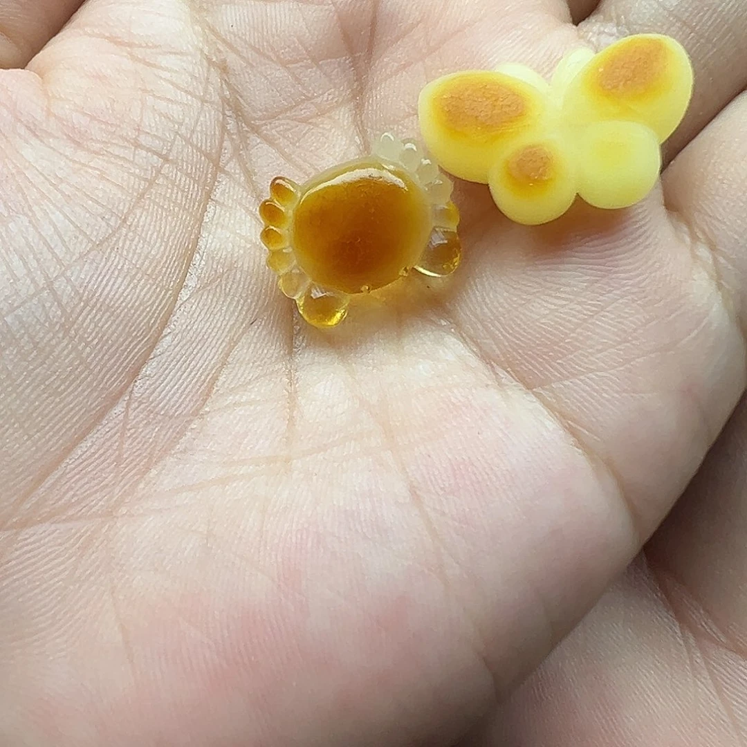 未镶嵌琥珀珠宝奇石打孔不退换
