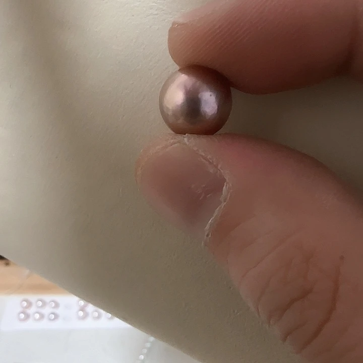 淡水珍珠手绳银S925镶嵌