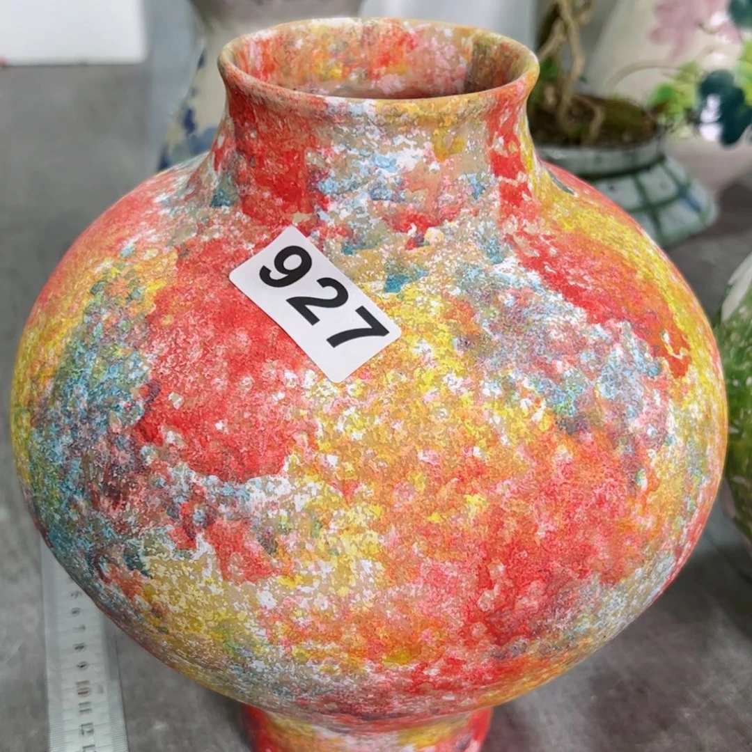 红陶言*口8高24无孔