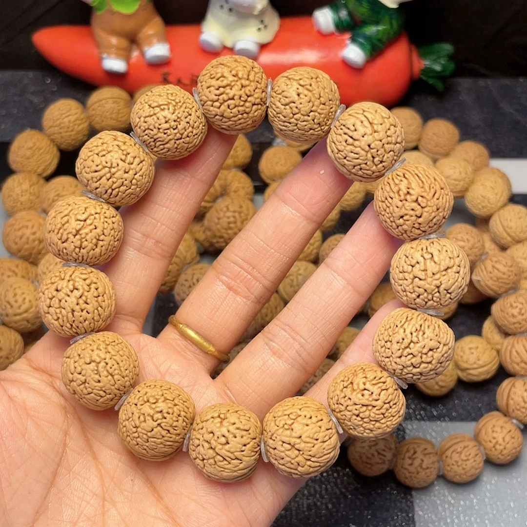 桃核手串M**G17.8蚂蚁纹手串